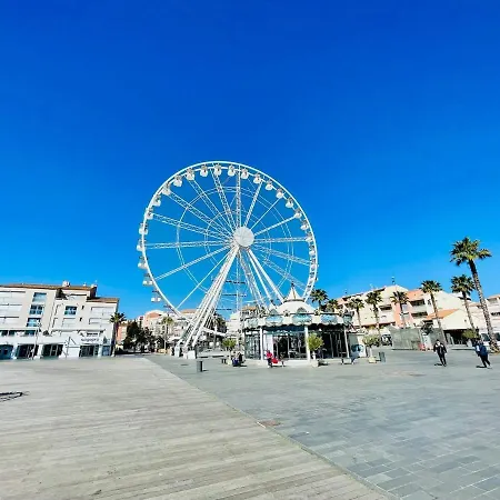 Appartement 4 Soleil - Mezzanine Wifi Clim Parking Agde