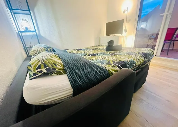 4 Soleil - Mezzanine Wifi Clim Parking Apartamento