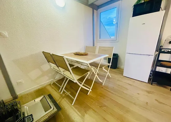 4 Soleil - Mezzanine Wifi Clim Parking Appartamento Agde